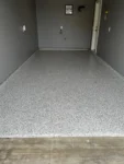Thompson's Station Garage Floor Coating: Gravel Flake Perfection! thompon station gravel